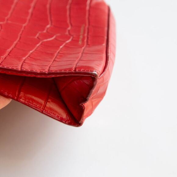 Loeffler Randall Red Tani Mini Square Crossbody Bag - Picture 7 of 11